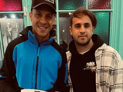 A pura sonrisa: la foto que publicó Enzo Pérez tras el revuelo por el rumor de su vuelta a River