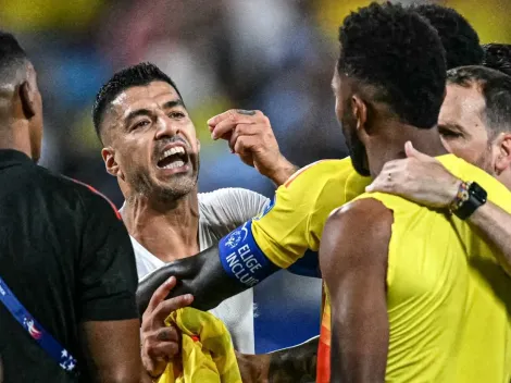 Copa América: Suárez explicó la razón por la que se peleó con Borja