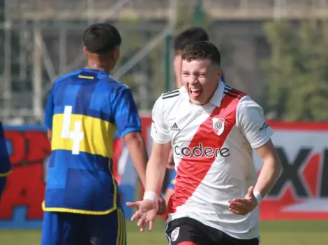 Jornada invicta para River ante Boca en inferiores: resultados y los goles