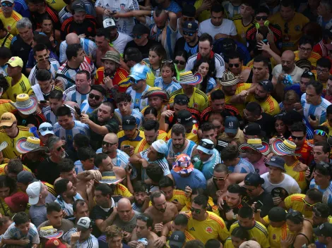 Los graves incidentes que retrasaron el inicio de la final ante Colombia