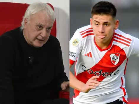 El respaldo del Beto Alonso a Echeverri y Mastantuono y un deseo: "Ojalá crezcan en River"