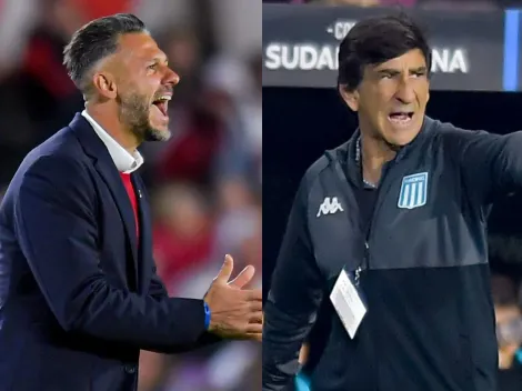 El DT de Racing y una curiosa reflexión sobre la salida de Demichelis: "Iba puntero y lo echaron"