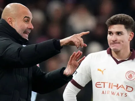 Pep Guardiola volvió a hablar de Julián Álvarez y lamentó su salida