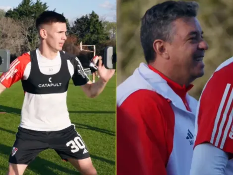 Sudor, sacrificio y un Gallardo sonriente: el video de River en pretemporada