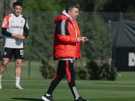 River volvió a los entrenamientos con una particular decisión de Gallardo