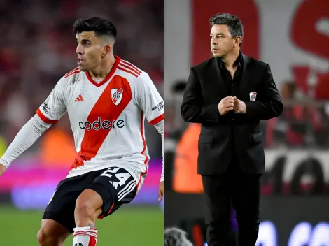 ¿Qué dijo? Marcos Acuña llenó de elogios a Marcelo Gallardo