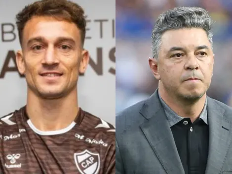 El divertido cruce entre un jugador de Platense y Gallardo: "Le iba a manguear..."