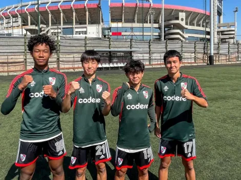 Colores, hitos y juveniles: se refuerza el lazo entre River y Japón con un convenio para inferiores