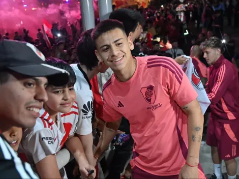 Gran recibimiento para River en Córdoba y el gesto de los jugadores