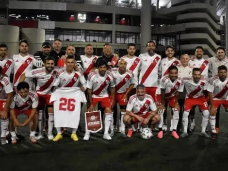 Desafío de leyendas: las glorias de River jugarán ante Colo Colo