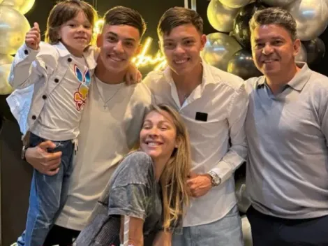 A puro festejo: la familia Gallardo celebró el cumpleaños de Matías