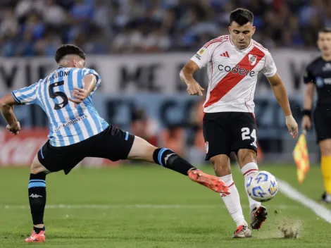 River vs. Racing: Arias le impide al Millonario empatar el partido