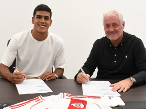 Blindado: Tomás Nasif firmó su primer contrato con River con una cláusula millonaria