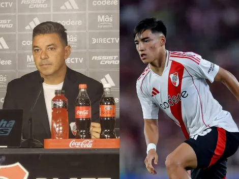 ¿Qué dijo? Gallardo llenó de elogios a Subiabre tras su buen ingreso vs. Estudiantes