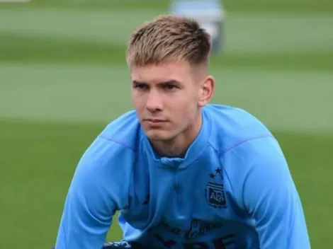 La razón por la que Mastantuono no jugó en el amistoso por Bahía Blanca