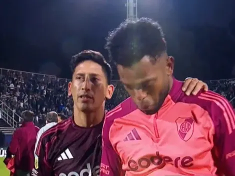 Alerta: Borja salió lesionado ante Gimnasia y se fue llorando desconsolado