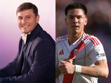 ¿Inter viene por Mastantuono? La frase de Zanetti que retumbó en River