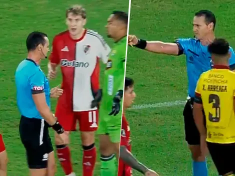 Polémica: el gol lícito que Roldán le anuló a River vs. Barcelona