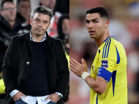 Insólito: la pregunta a Gallardo sobre Cristiano Ronaldo y su respuesta