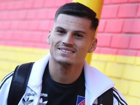 River lo espera: Lucas Cepeda fue titular para Colo-Colo en el clásico