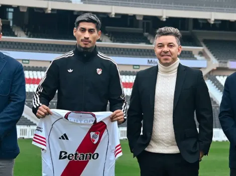 Oficial: River presentó a Juan Carlos Portillo como nuevo refuerzo