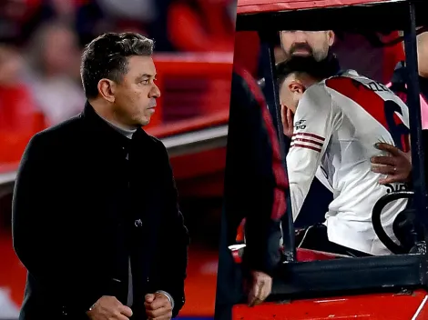 Qué dijo Gallardo sobre la lesión de Germán Pezzella tras el empate de River