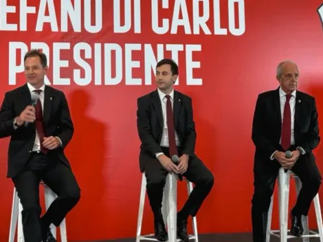 Con el respaldo de Brito y D'Onofrio, Di Carlo lanzó su candidatura como presidente de River