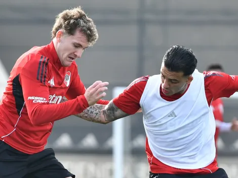 River entrenó: cómo están Driussi y Colidio y la decisión de Gallardo con el plantel