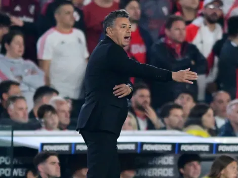 Gallardo reveló qué les dijo a los jugadores de River en el entretiempo ante Palmeiras