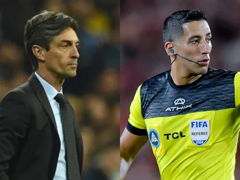 Se supo qué le dijo Hernán Buján a Falcón Pérez en River vs. Rosario Central