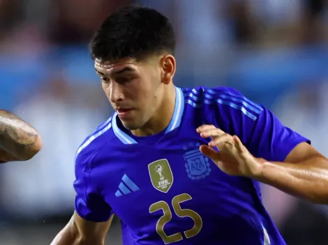 VIDEO: la reacción de la familia de Lautaro Rivero a su debut en la Selección