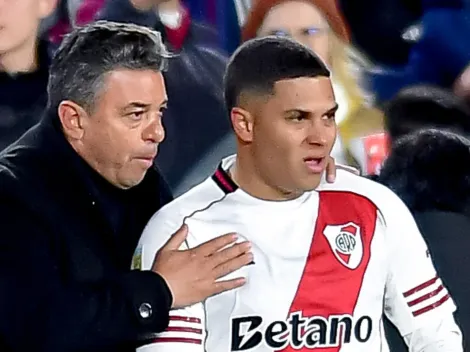 Cómo quedó la relación de Gallardo con Juanfer Quintero después de su cruce