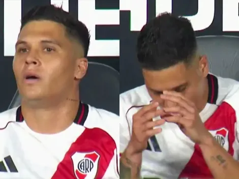 No se vio: la reacción de Juanfer al ser reemplazado ante Gimnasia