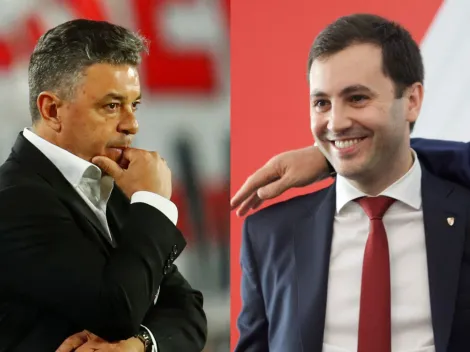 A días del Superclásico, Di Carlo y Gallardo tuvieron su primera reunión