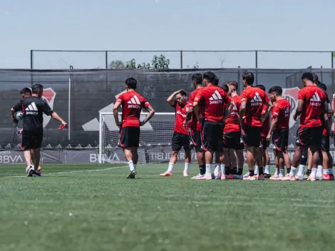 Con varios cambios: la formación que prepara Gallardo en River para visitar a Vélez