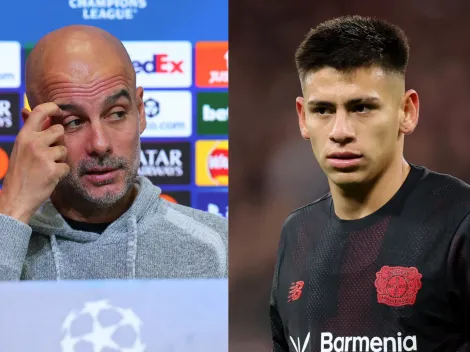 Pep Guardiola habló sobre el Diablito Echeverri y destrozó a su representante