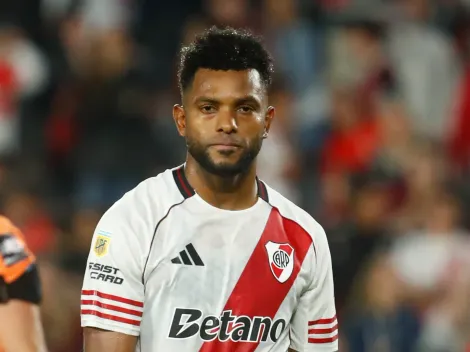Miguel Borja y una llamativa estadística durante su último año en River