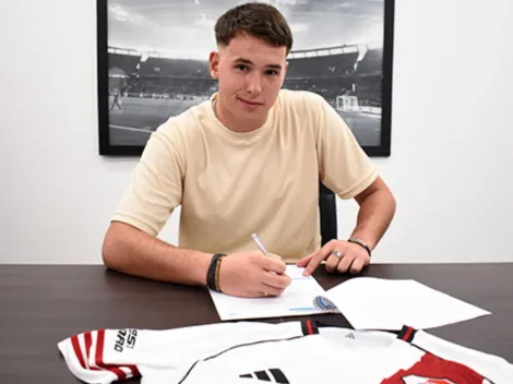 Otro juvenil blindado: Franco Jaroszewicz firmó su primer contrato en River