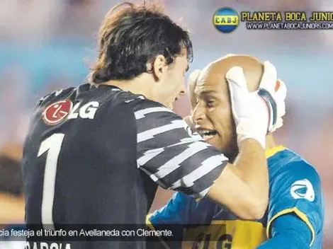 García: “Me sigo sintiendo el arquero de Boca”