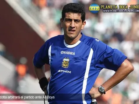 El árbitro ante All Boys