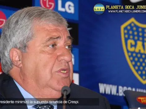 Ameal: “Crespi está preocupado, cuando vuelva del viaje con la Selección hablaremos”