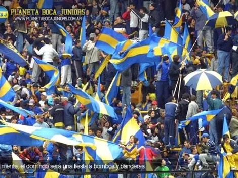 Con bombos y banderas