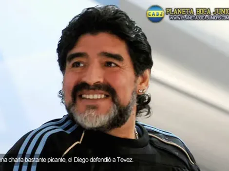 Maradona: “Hay que estar alcoholizado para no convocar a Tevez”