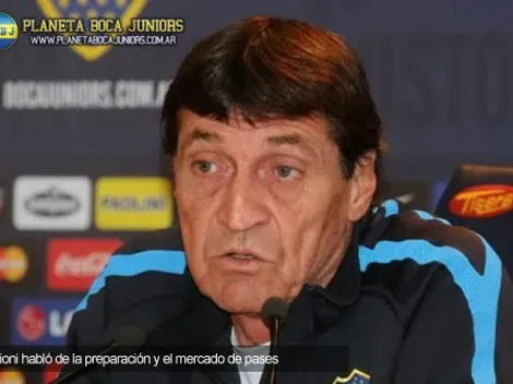 Falcioni: “Nos preparamos para que sea el semestre de Boca”