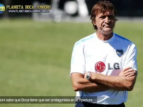 Falcioni: “Si peleamos arriba no va hacer falta mirar para abajo”