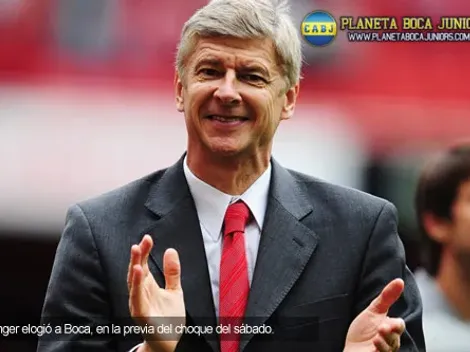 Wenger: “Boca es un gran nombre en el fútbol mundial”