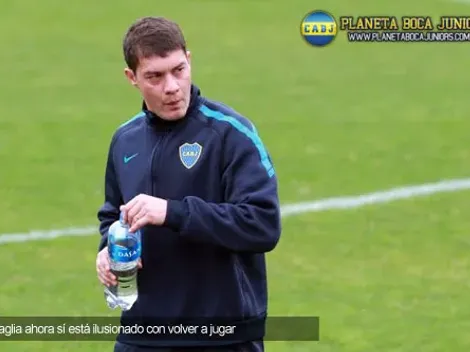 Battaglia: “Hoy me veo otra vez adentro de la cancha”