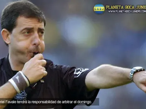 Favale, el árbitro del domingo