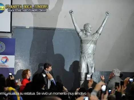 Estatua a puro gol