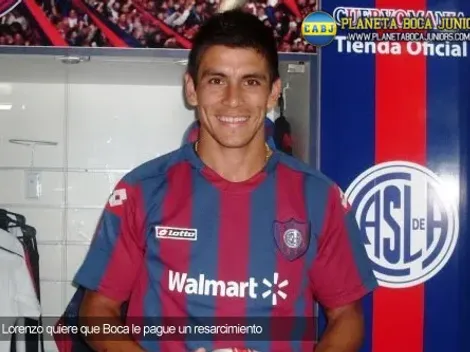 San Lorenzo pide dinero por Giménez